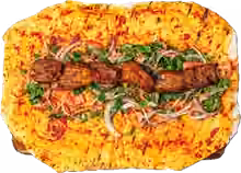 Beef Shish Wrap