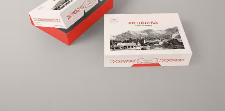 Antiochia packaging